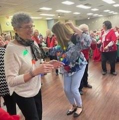 Christmas Party 2023 Woman dancing