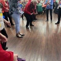 Christmas Party 2023 People dancing