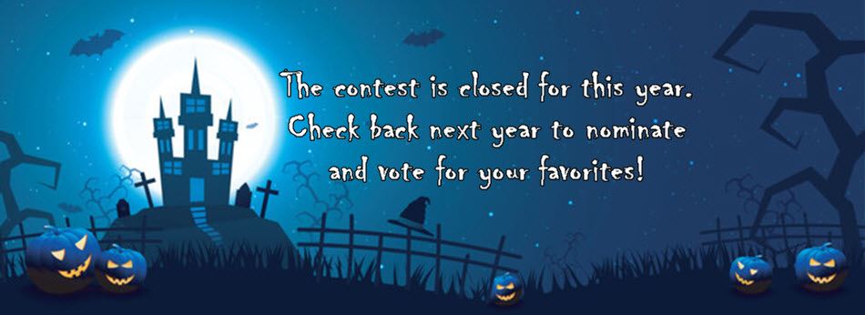 Halloween contest closed